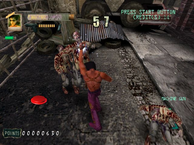 Zombie Revenge screenshot 5 for Sega Dreamcast